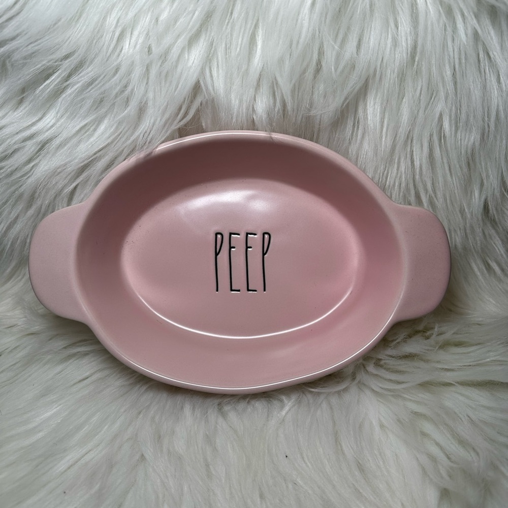 Rae Dunn Peep Mini Pink Dish